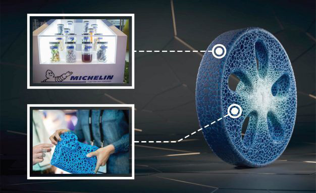 Michelin Vision 3D-printed