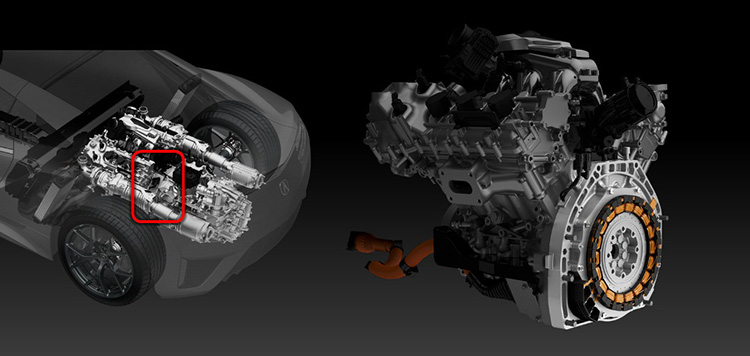 Τεχνικά χαρακτηριστικά Honda NSX, Κυβισμός: 3,493cc, Αριθμός κυλίνδρων 6, Ισχύς: 567ps ps, Διαμετράς  x Διαδρομή: 91.4 x 88.9mm, Σχέση συμπίεσης: 10:1