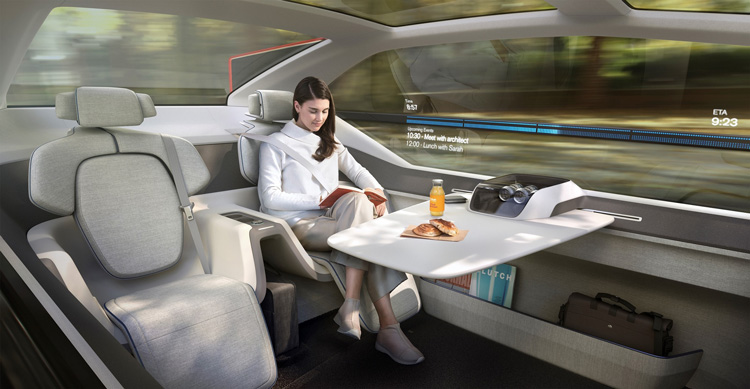 To αυτόνομo ηλεκτρικό concept 360c της Volvo στοχεύει σε σύντομες πτήσεις
