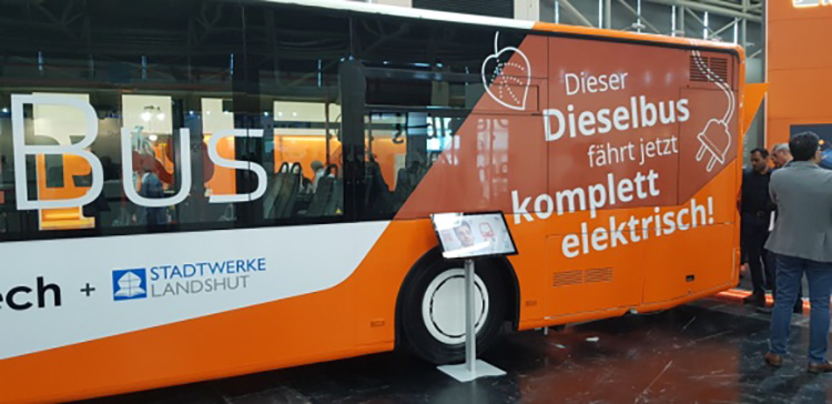 E- trofit: Πλήρης μετατροπή ηλεκτρικού λεωφορείου της Mercedes