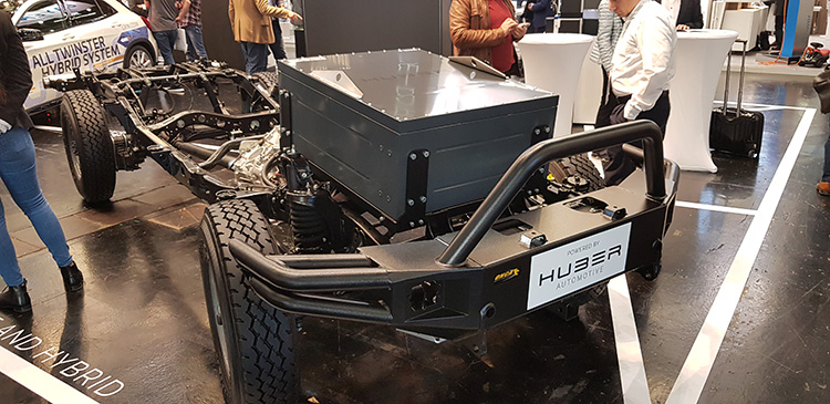 Huber Automotive: Μια εταιρεία με μια πλατφόρμα για Ηλεκτρικό & Υβριδικό όχημα