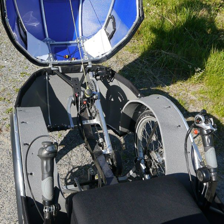 Podride - το παντός καιρού 4-τροχο ατομικό e-bike
