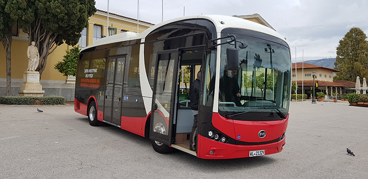 Παρουσίαση του Ηλεκτρικού Λεωφορείου BYD στο Ζάππειο
