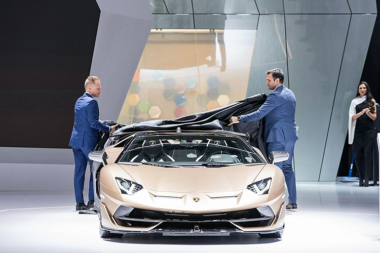 Παρουσίαση της Lamborghini κατά την press day