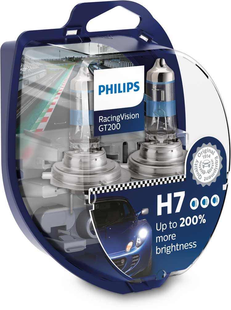 Λαμπτήρες προβολέων νέας γενιάς Philips RacingVision GT200
